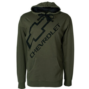DISTRESSED CHEVY BOWTIE LIGHTWEIGHT HOODIE