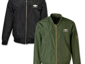 CHEVROLET GOLD BOWTIE UNISEX BOMBER JACKET