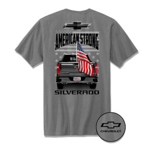 CHEVROLET SILVERADO AMERICAN STRONG T-SHIRT