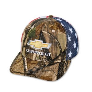 GOLD BOWTIE CHEVROLET USA CAMO CAP