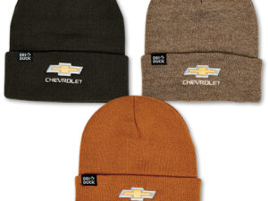 GOLD BOWTIE DRI-DUCK BEANIE CAPS