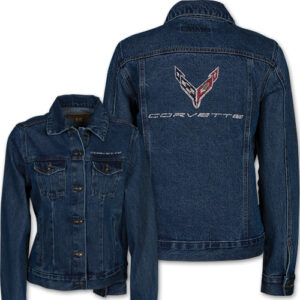 2020 CORVETTE JEWELED DENIM JACKET