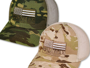 DURAMAX FLAG CAMO CAP