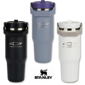 BOWTIE CHEVROLET STANLEY FLIP STRAW 30oz TUMBLER