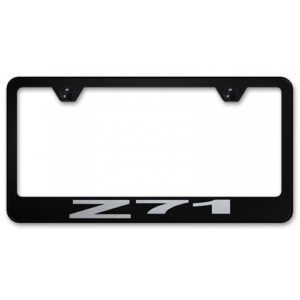 Z71 STAINLESS STEEL LICENSE PLATE FRAME