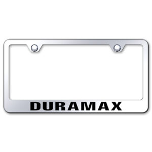 DURAMAX STAINLESS STEEL LICENSE PLATE FRAME